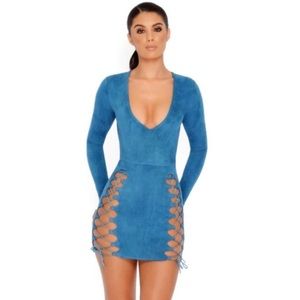 BNWT Oh Polly Tied and Gone to Heaven mini dress